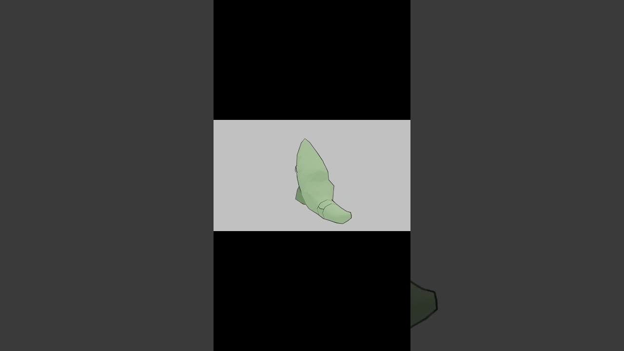 一日一体モデリング　五日目　トランセル