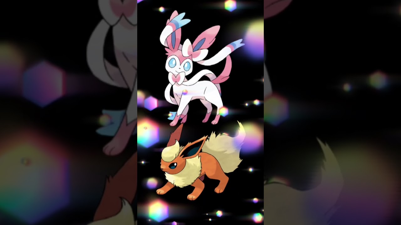 ポケモン合体シリーズ63 ニンフィア＋ブースター Pokémon Fusion #pokemon #ポケモン #合体 #イラスト #お絵描き #ポケモンsv #ファンアート #描いてみた #ブイズ