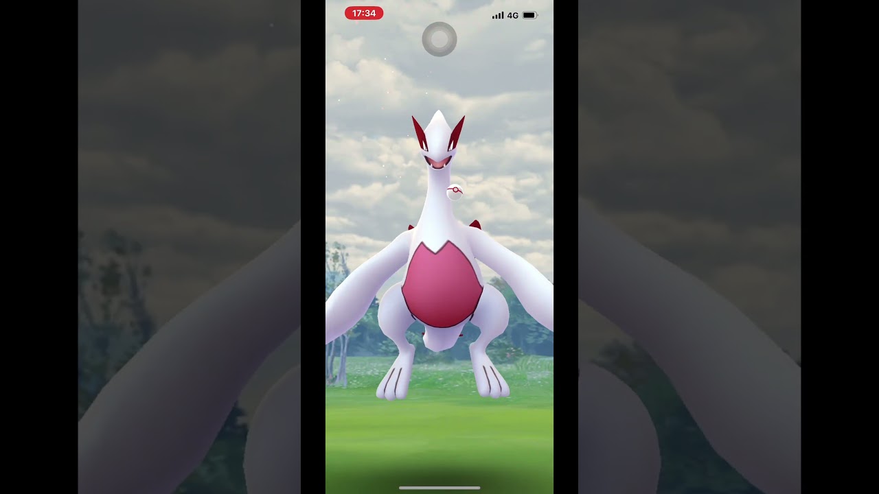 【ポケモンGO】ルギア色違いを初ゲットしましたが…