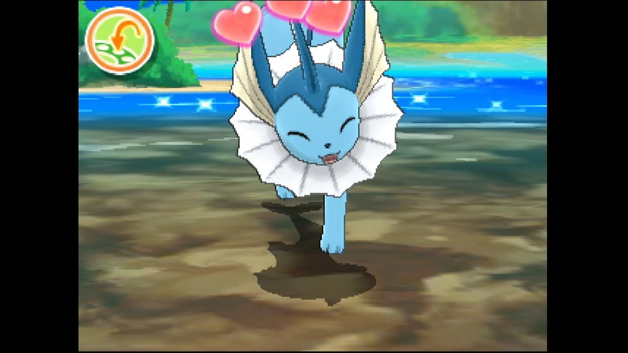 ポケリフレ　シャワーズと戯れるだけの動画