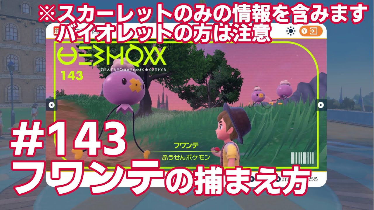 フワンテを探している方に見てほしい動画