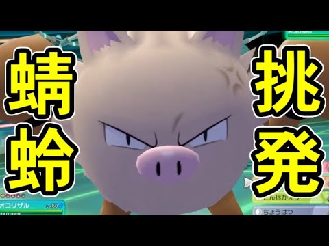 ピカブイのオコリザルとか言う過去最高に輝く存在【ポケットモンスターLet's GOピカチュウ イーブイ】