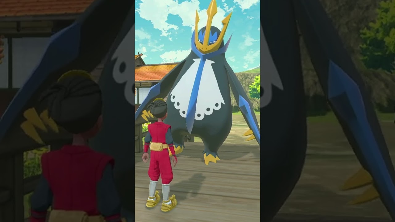 EMPOLEON エンペルト  in pokemon legends arceus