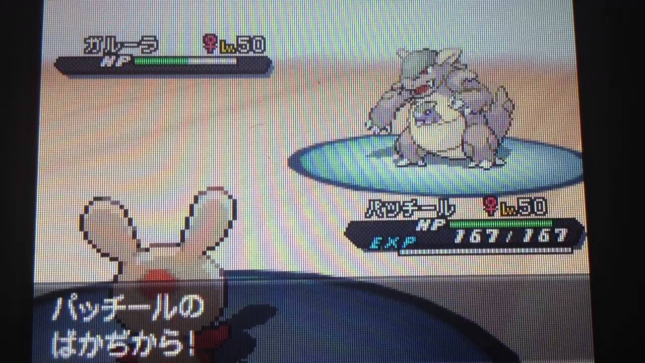 ポケモンbw2 バトルビデオ 【パッチール】