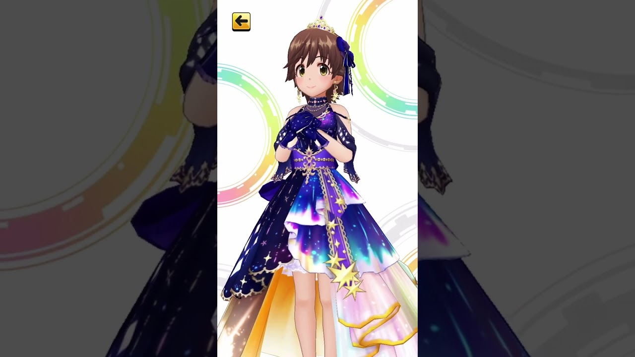 コスモッグみたいな衣装の本田未央さん 【デレステ】#shorts