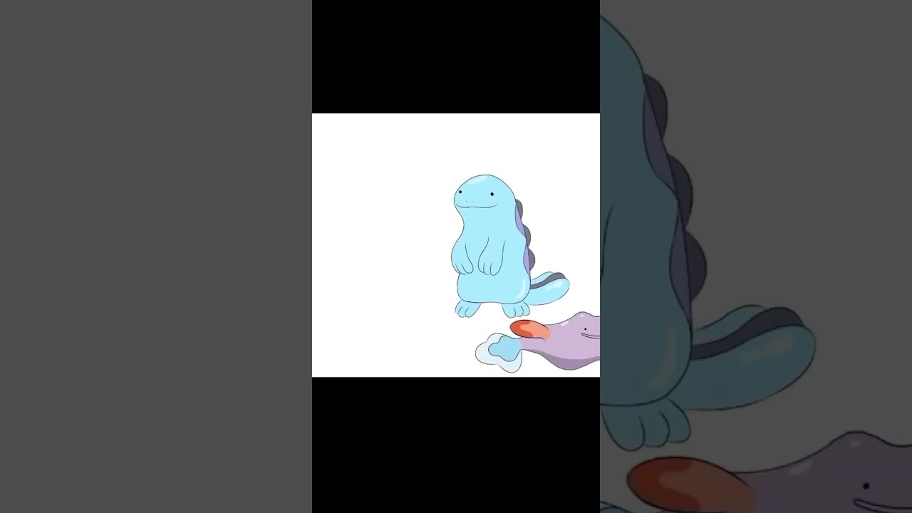 悪さをする😈😈😈 #ポケモン #メタモン #ヌオー  #shorts  #pokemon  #子供 #animation #ditto