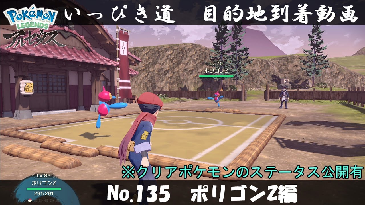 【いっぴき道攻略】No.135 ポリゴンZ編【Pokémon LEGENDS アルセウス】