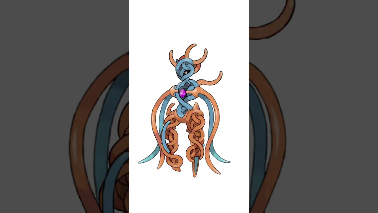 合成ポケモン。デオキシスを取り込んだモンジャラ、またはその逆