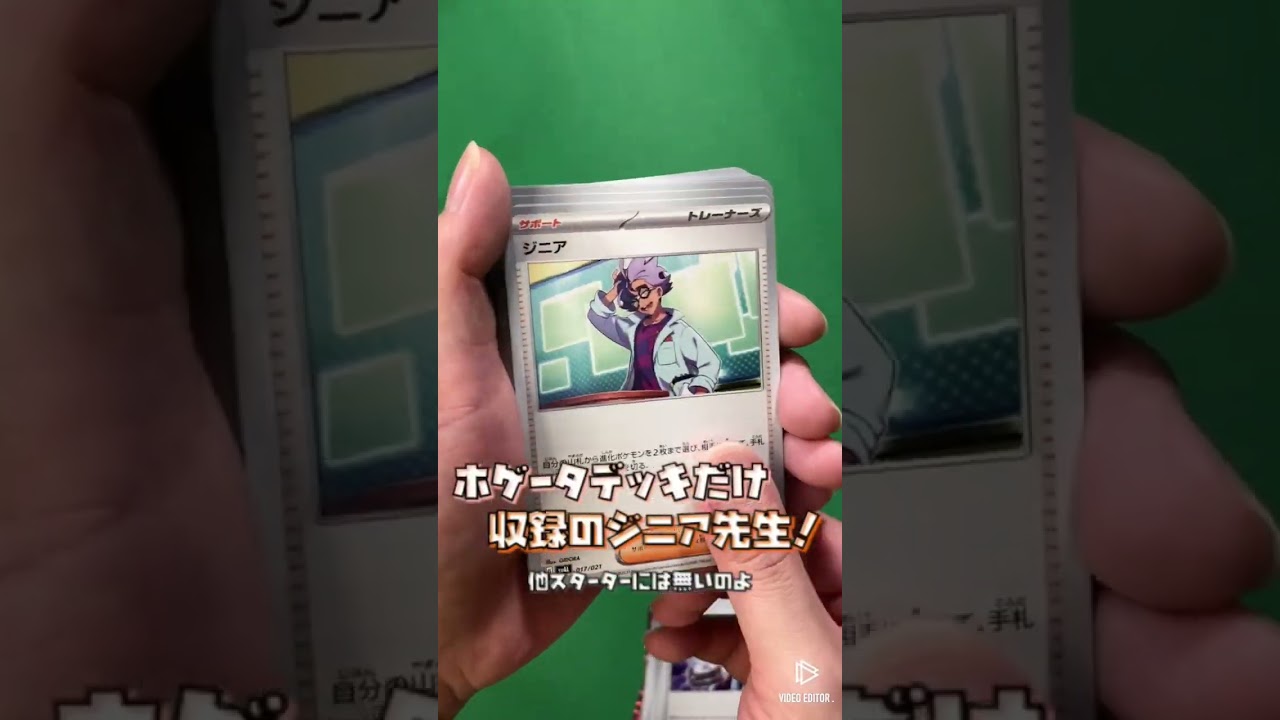 【開封】ホゲータ＆デンリュウ スターターセット開封してみるぅ！ 収録カードがなかなかよき