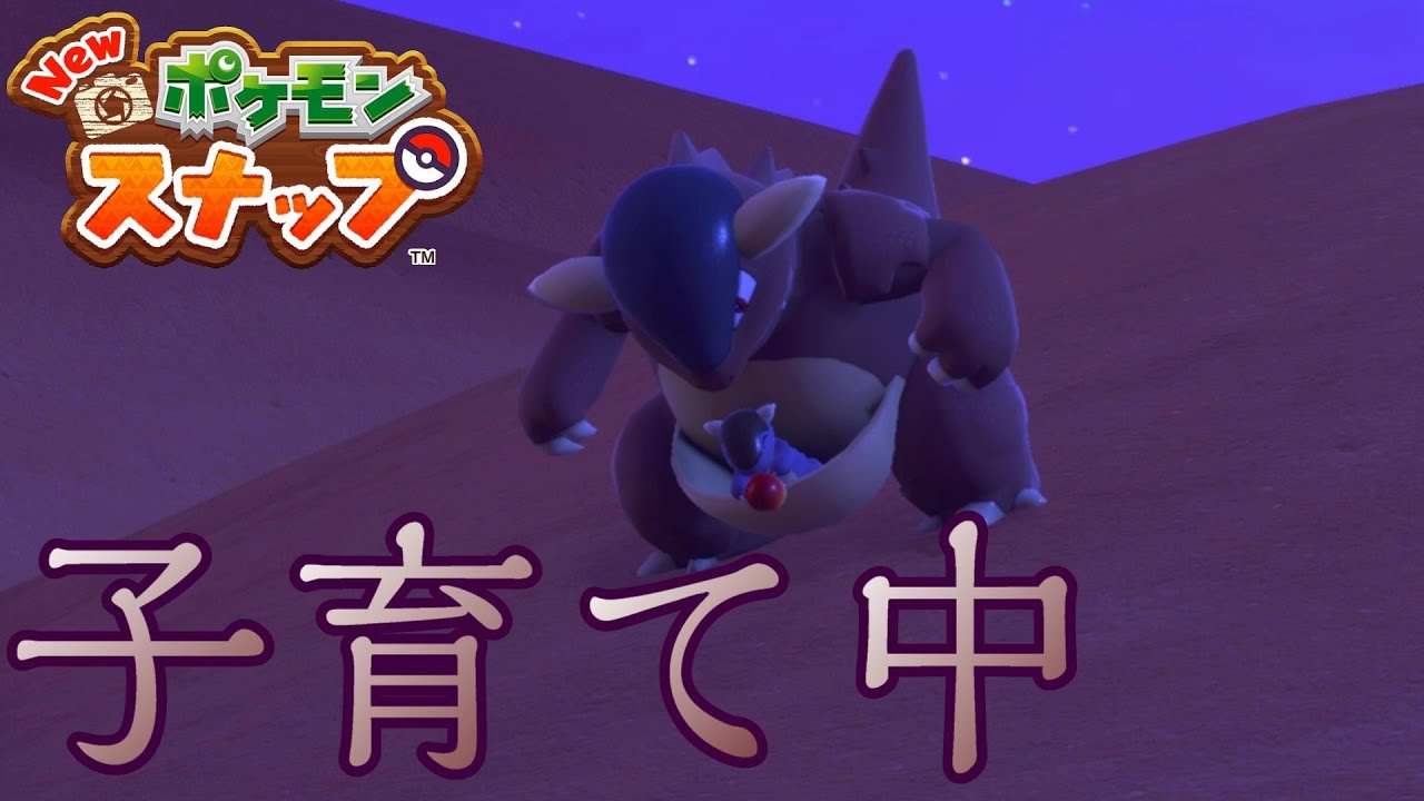 "ガルーラの子育て"【New ポケモンスナップ リクエスト攻略】