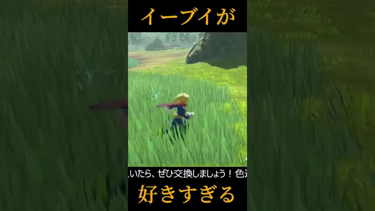 イーブイ好きすぎてビッパすらイーブイ #shorts