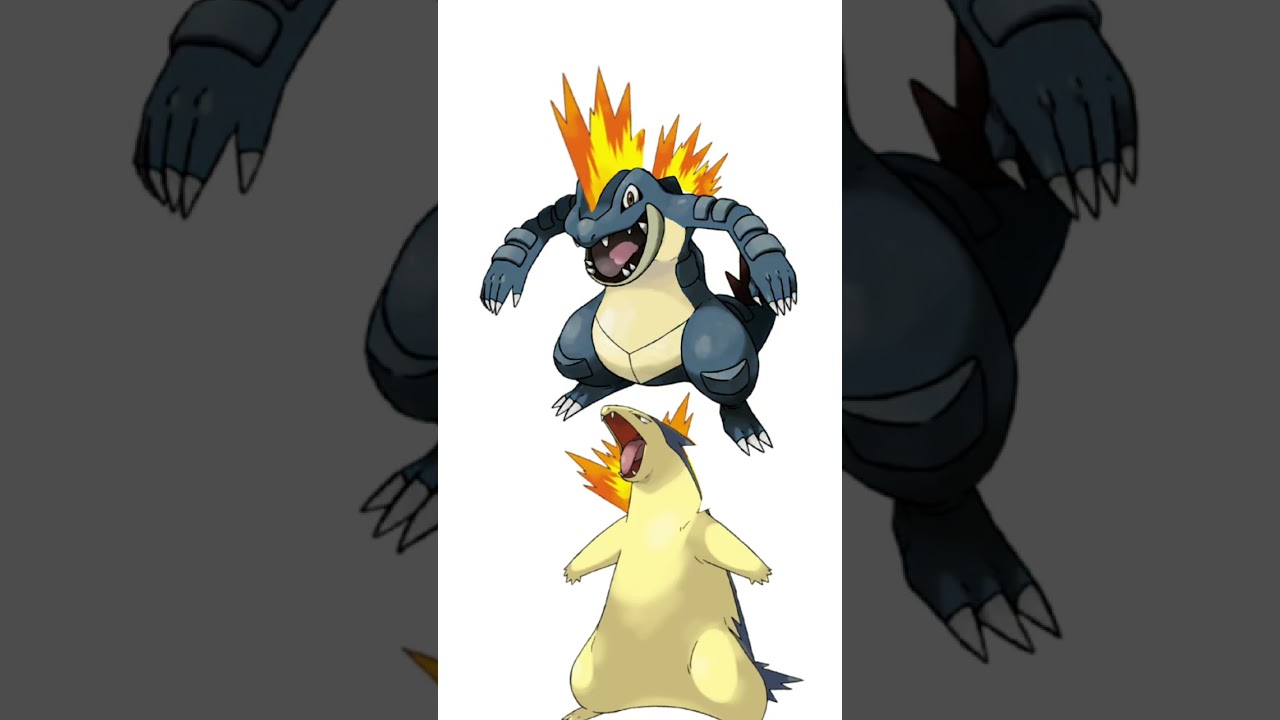 合成ポケモン。バクフーンっぽいオーダイル