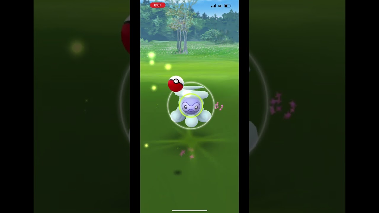 【ポケモンGO】ポワルン雪の姿色違いを狙ってみた！#shorts #ポケモンgo #色違い