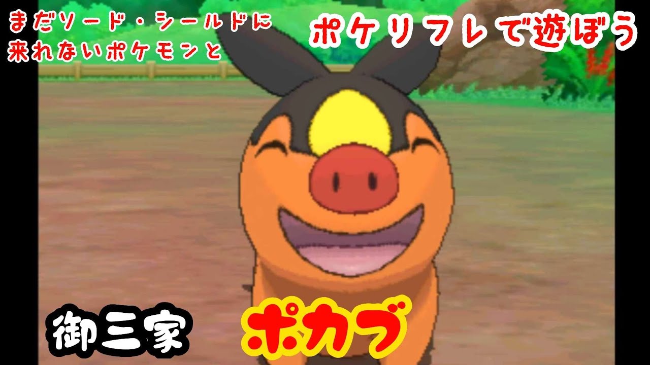 【ポケリフレ】498 ポカブとポケリフレで遊ぼう♪ ポカブ