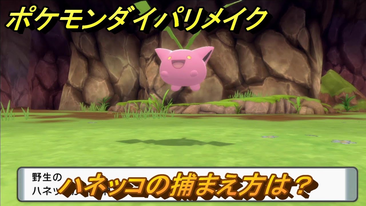 ポケモンダイパリメイク　ハネッコの捕まえ方は？出現場所は？　最新版【ブリリアントダイヤモンド・シャイニングパール】