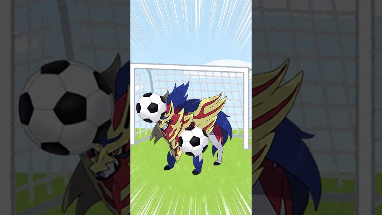 もしもポケモンたちがサッカーのゴールキーパーをやったら ザシアン・ザマゼンタ編【ゆっくり茶番】
