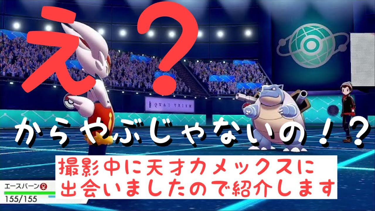 【ポケモン剣盾】ランクマッチで出会った天才カメックスを紹介します