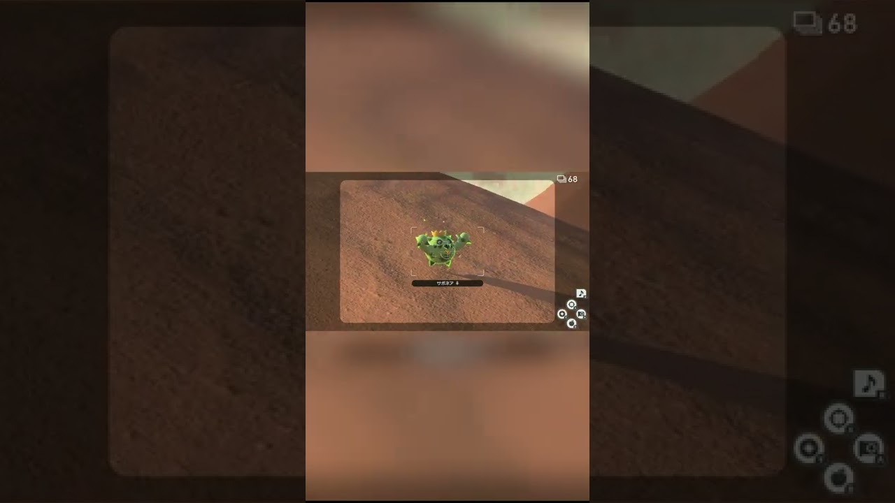 【Newポケモンスナップ NEW POKÉMON SNAP】ボディビルダーサボネア #shorts