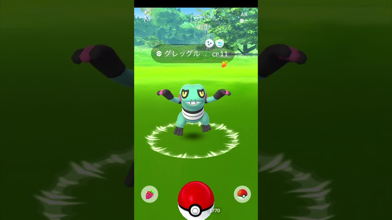 【きょうのおさんぽおこう】今日の成果は色違いグレッグル!! 2023/05/02【ポケモンGO/PokémonGO】#Shorts