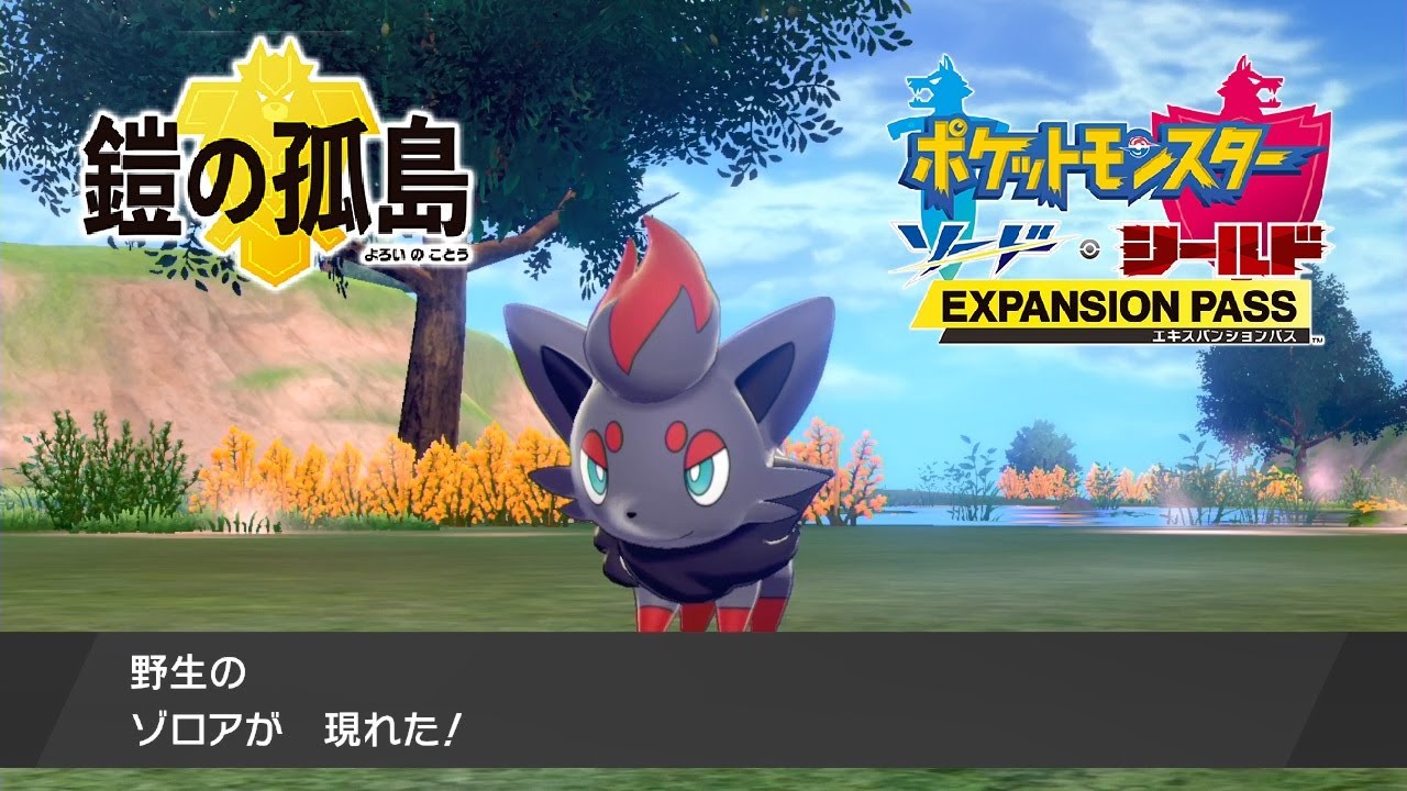 【ポケモン剣盾】鎧の孤島 ゾロアの出現場所・連れ歩き【ポケモンソードシールド DLC エキスパンションパス】