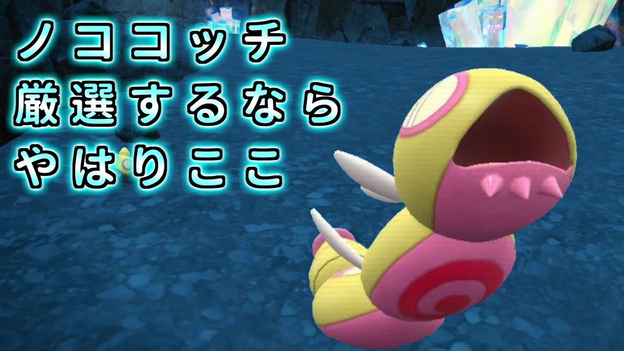 【ポケモン SV 色違い】ノコッチ ノココッチ 色厳選 場所 方法【ポケットモンスター スカーレット バイオレット】