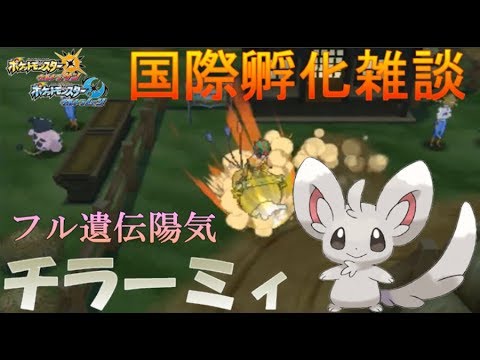 【ポケモンUSUM】初見さん歓迎！！ミラクル用のチラーミィ厳選