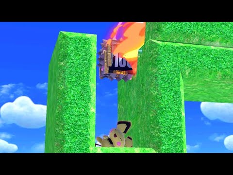 ピチューにストーンを7つ落としてみた【スマブラSP】