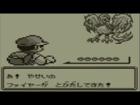 【VC配信 ポケモン赤緑青ピカチュウ】伝説のポケモン「ファイヤー」居場所 捕獲