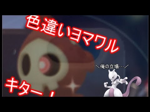 ポケモンGO　EXレイド10/27と色違いヨマワル！！