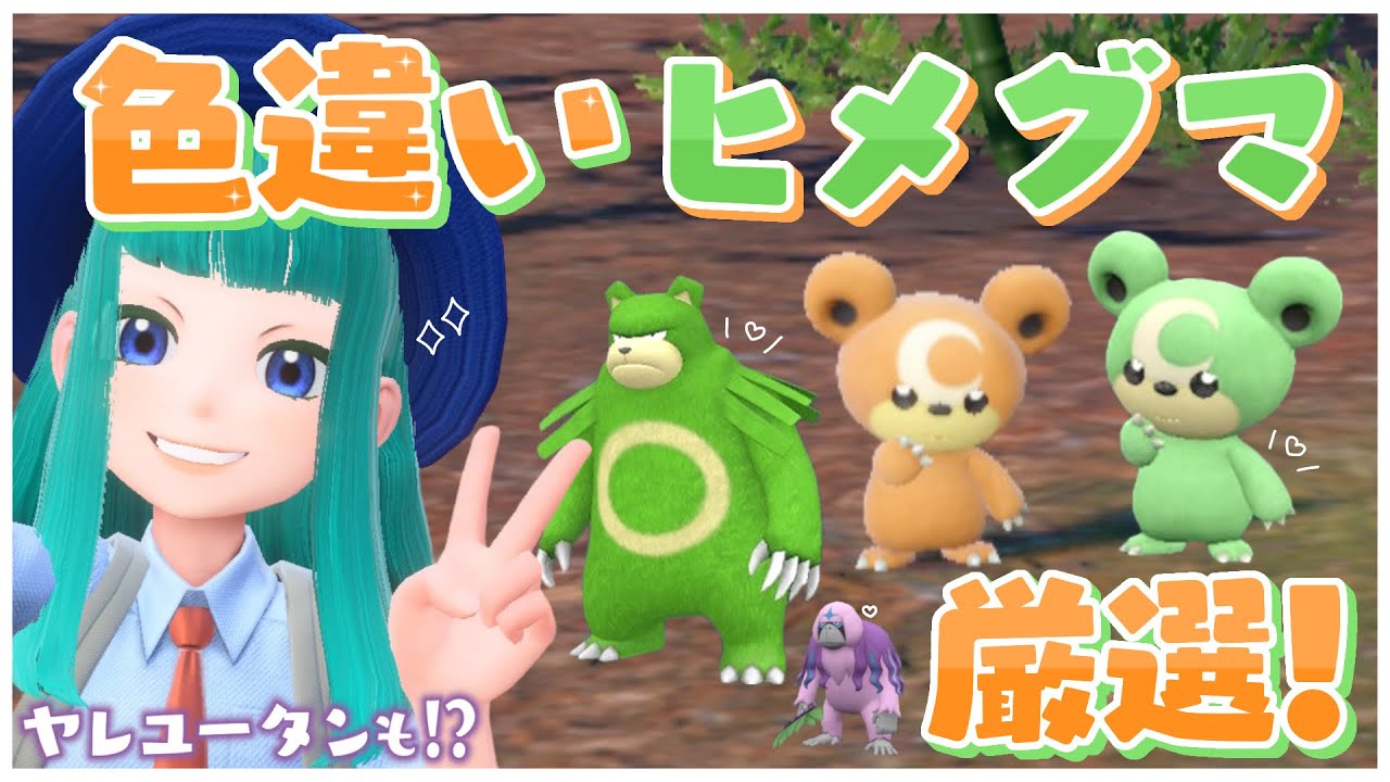 【#ポケモンSV 】色違いヒメグマ&リングマ厳選！#38【Lapinna】