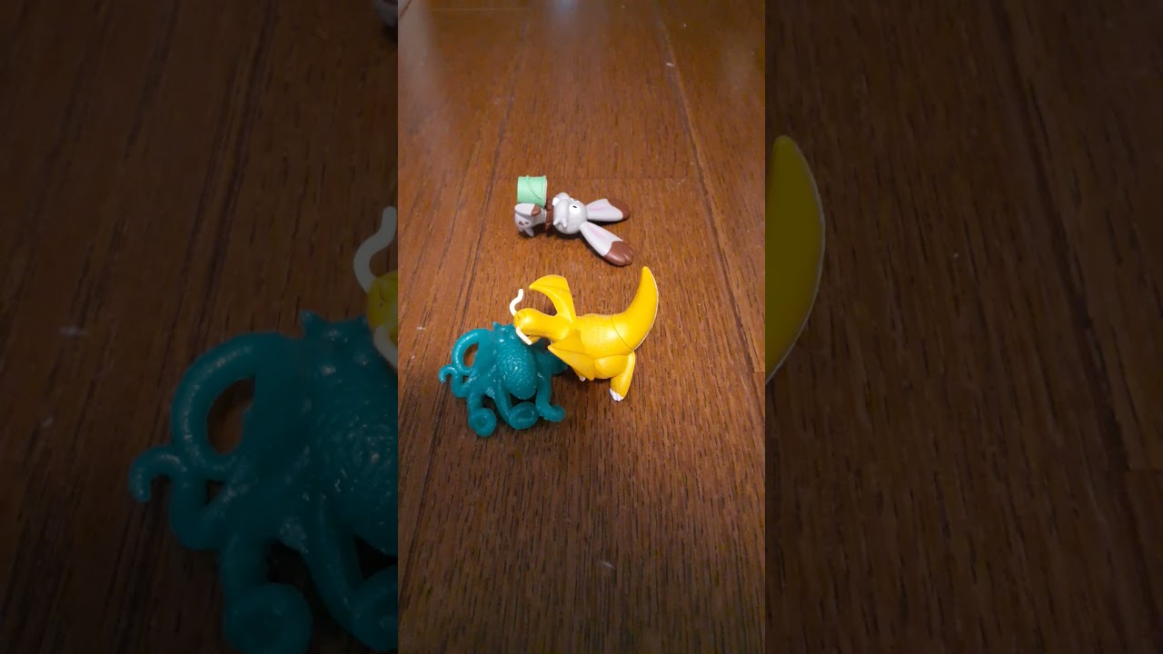 ホルビー、タコに襲われるが、カイリューに助けられる。