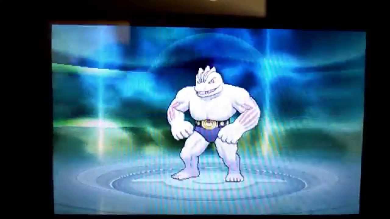 【ポケモンΩルビー】ワンリキー進化♪