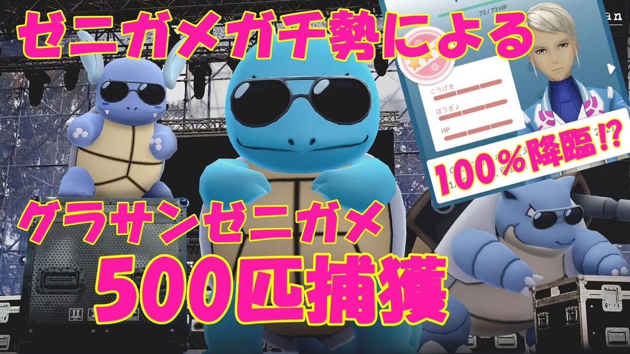 【グラサンゼニガメ500匹】エドシーランコラボイベント