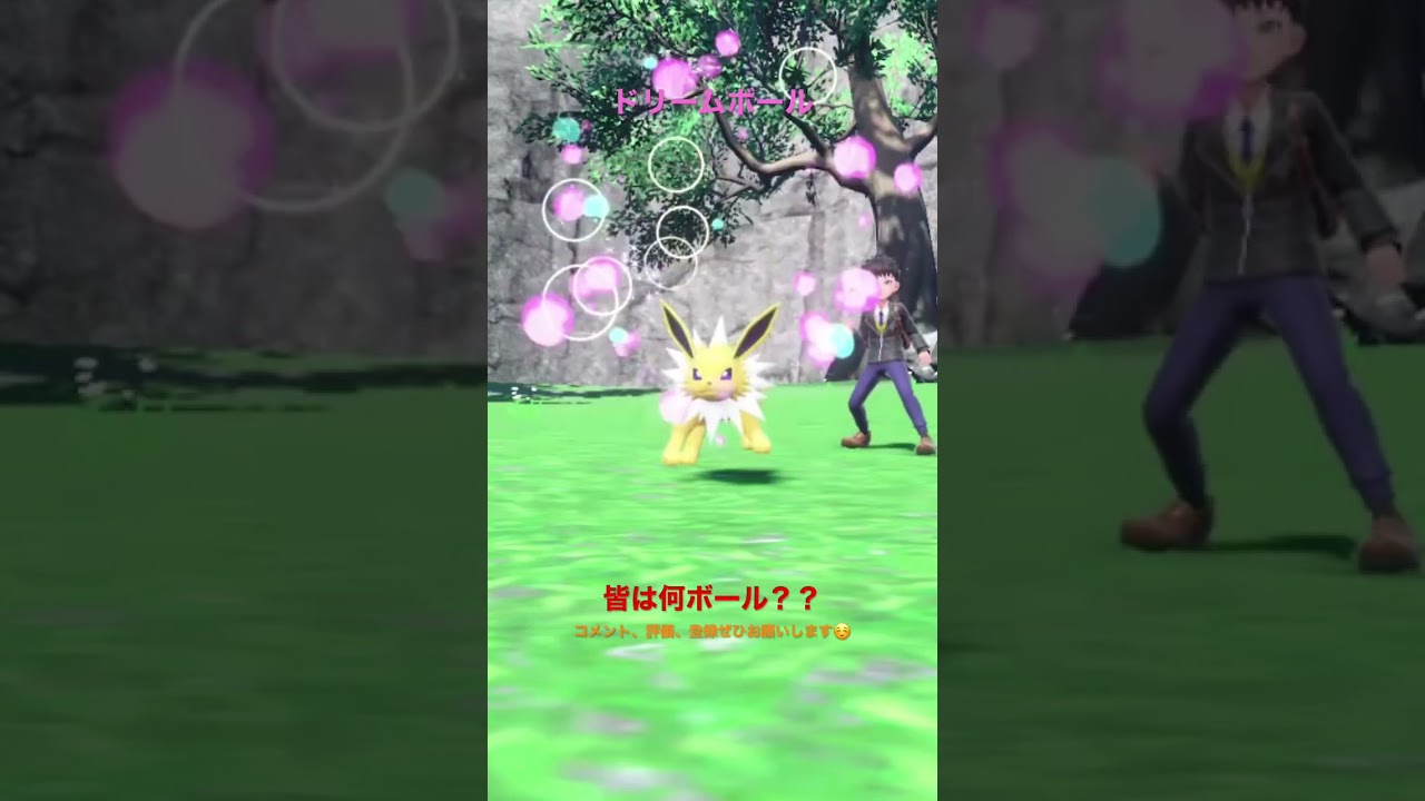 サンダースはこのボール #shorts #ポケモン #ポケモンsv
