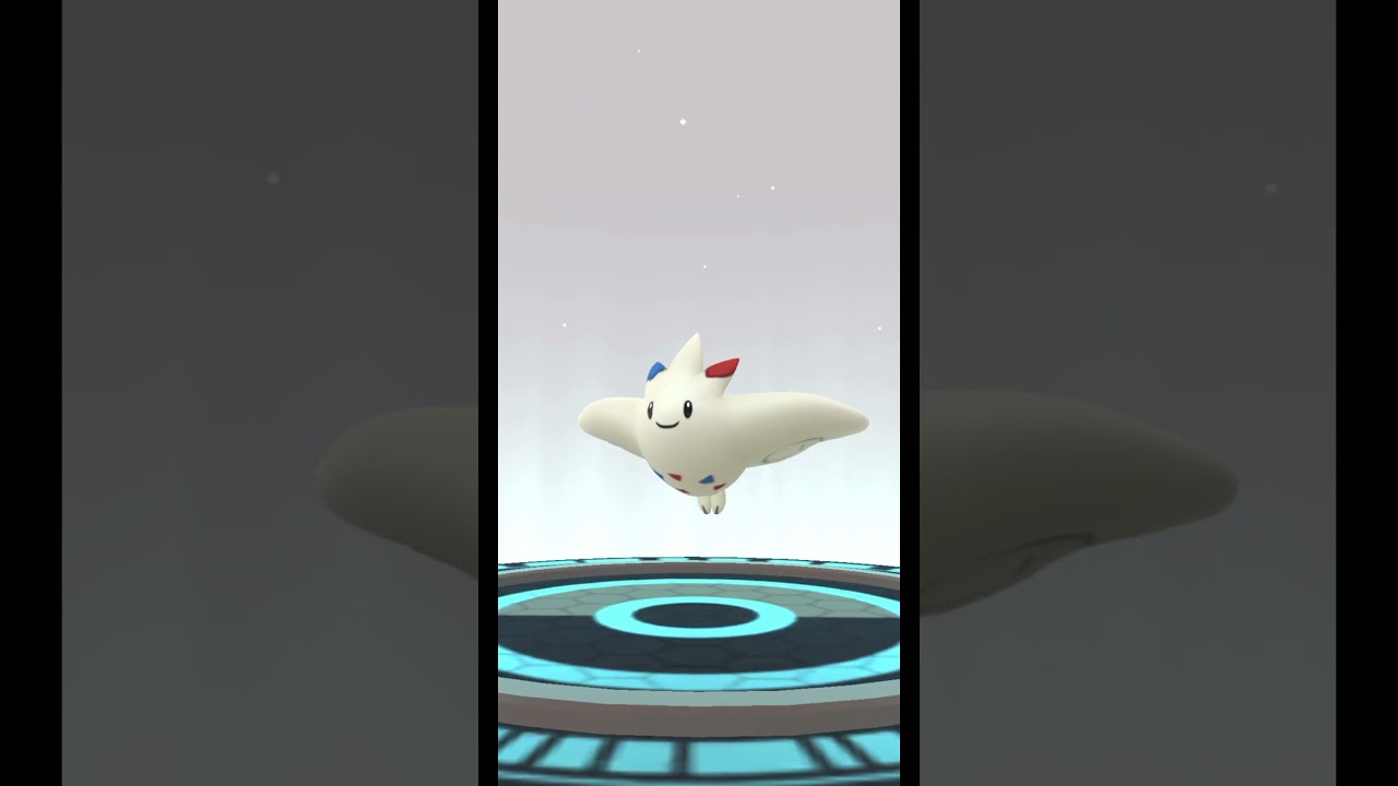 【ポケモンGO】色違いトゲチック進化　色違いトゲキッス　はどうだん覚えました　コミュニティデイpokemon