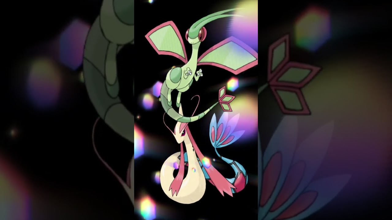 フライゴン＋ミロカロス ポケモン合体シリーズ43 #pokemon #ポケモン #合体 #イラスト #お絵描き #ポケモンsv #ファンアート #描いてみた