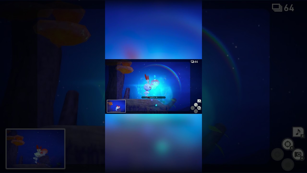 【Newポケモンスナップ NEW POKÉMON SNAP】みんなでヒバニーのパフォーマンスを楽しむ（可愛い） #shorts