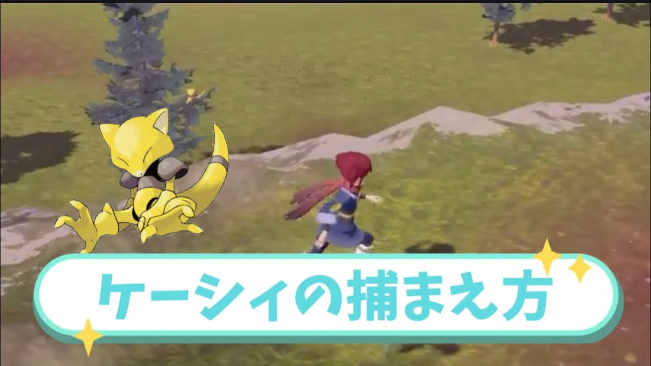 【LEGENDSアルセウス】ケーシィの捕まえ方