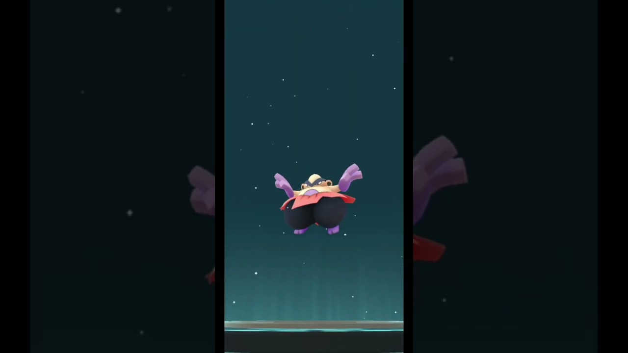 Shiny Makuhita evolves into... #Hariyama #pokemongo #pokemon #shiny #fighting #Makunoshita #マクノシタ
