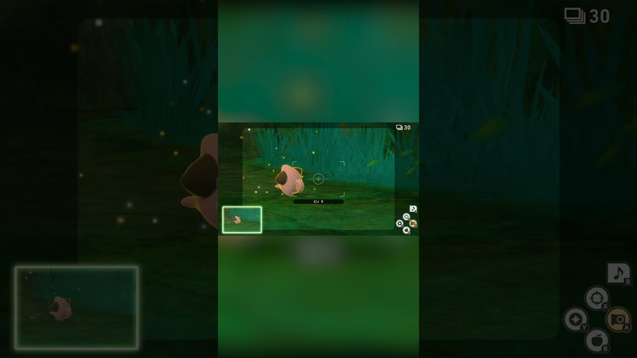 【Newポケモンスナップ NEW POKÉMON SNAP】ピィ、ゆびをふる #shorts