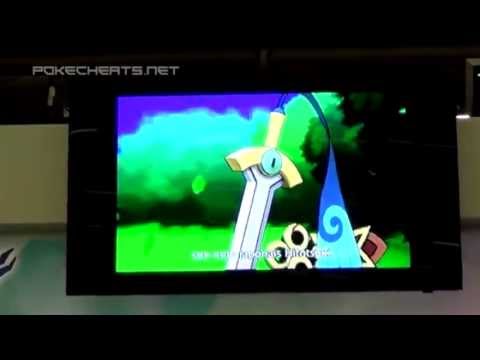 [Exclusive] Pokémon X & Pokémon Y - First Honedge (Hitotsuki/ヒトツキ) Gameplay Footage