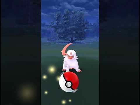 【ポケモンGO】色違いアブソルを捕まえたら個体値が…!!!