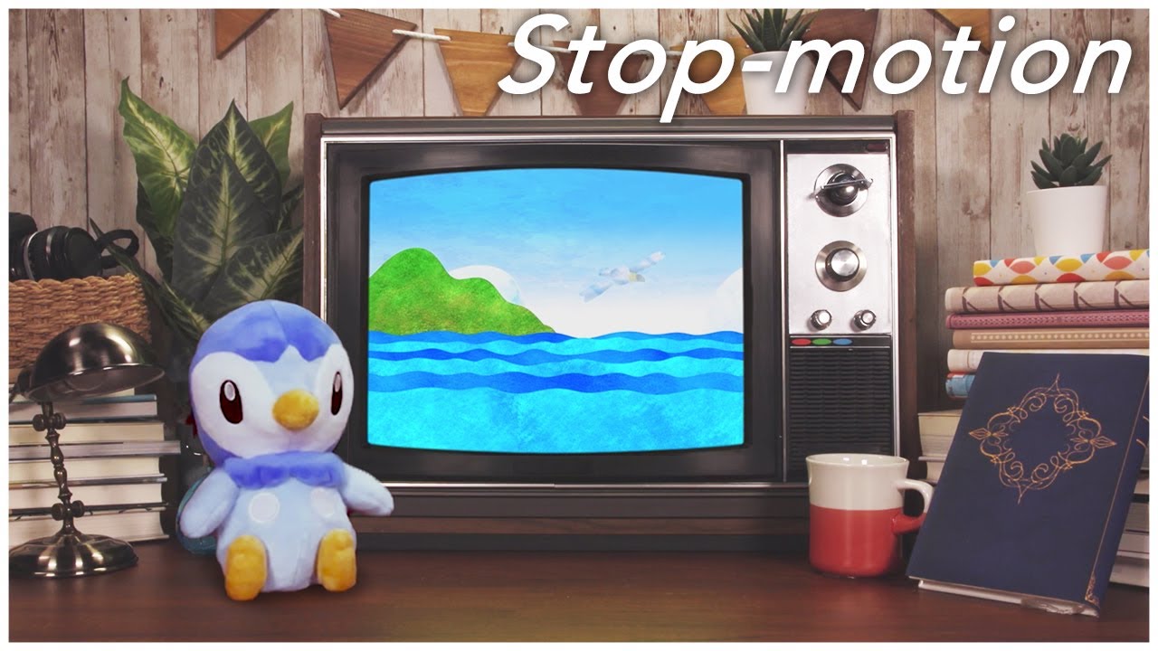 【公式】ストップモーションアニメ - ポッチャマのいる部屋 Cozy up with Piplup