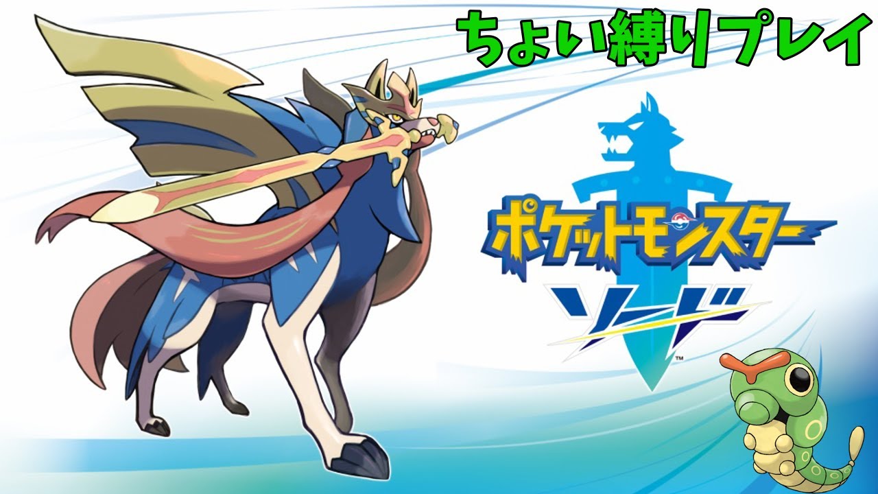 キャタピーの１人旅 ポケットモンスターソードシールド編