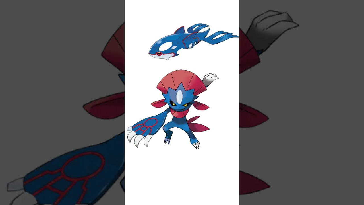 合成ポケモン。マニューラ＋カイオーガ