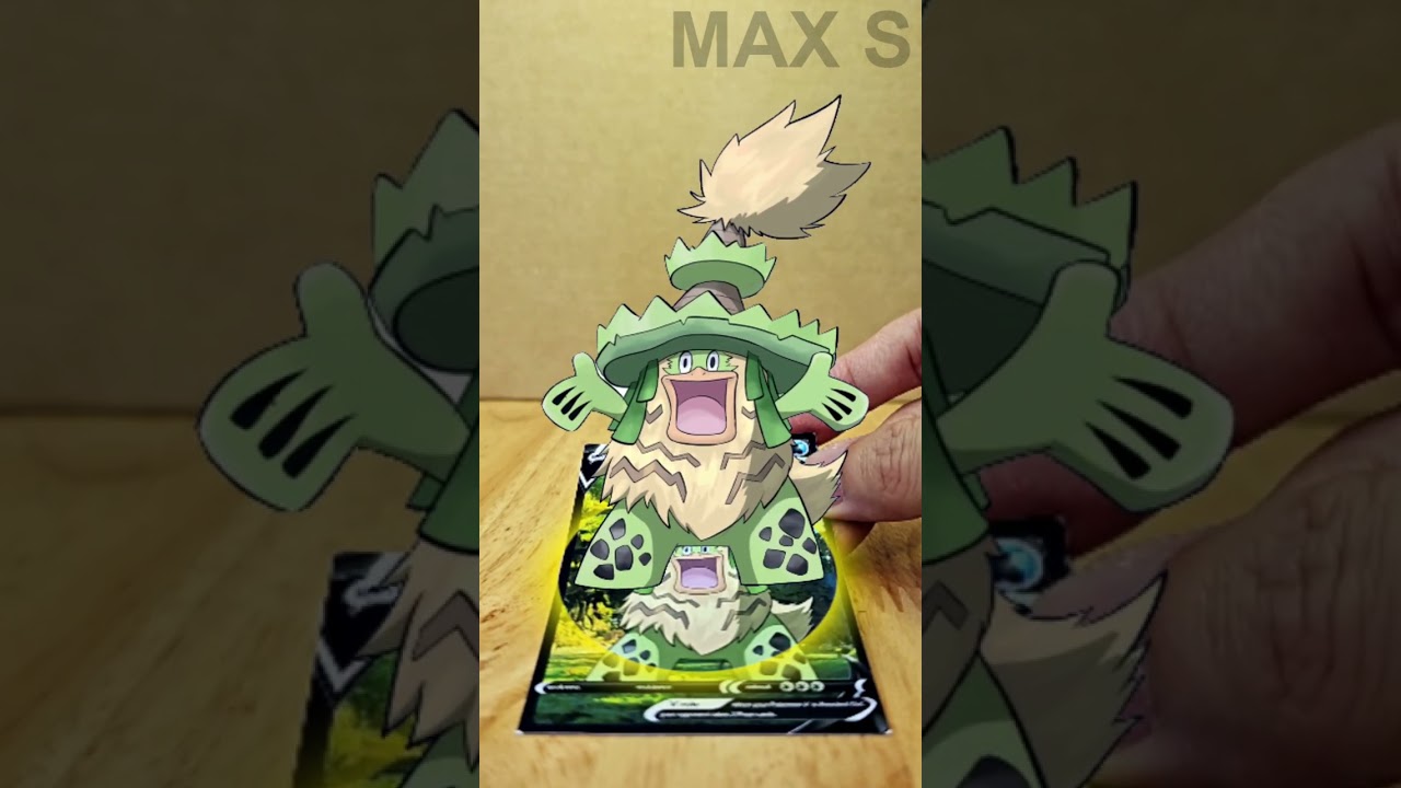 Mega Ludicolo X/Y Pokémon Evolution TCG | AR Card by Max S #Shorts