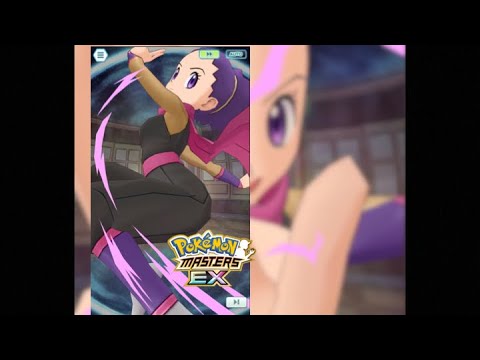Janine and Ariados sync move Pokemon Masters EX｜アンズ＆アリアドス バディーズわざ ポケモン マスターズ EX｜ポケマス EX