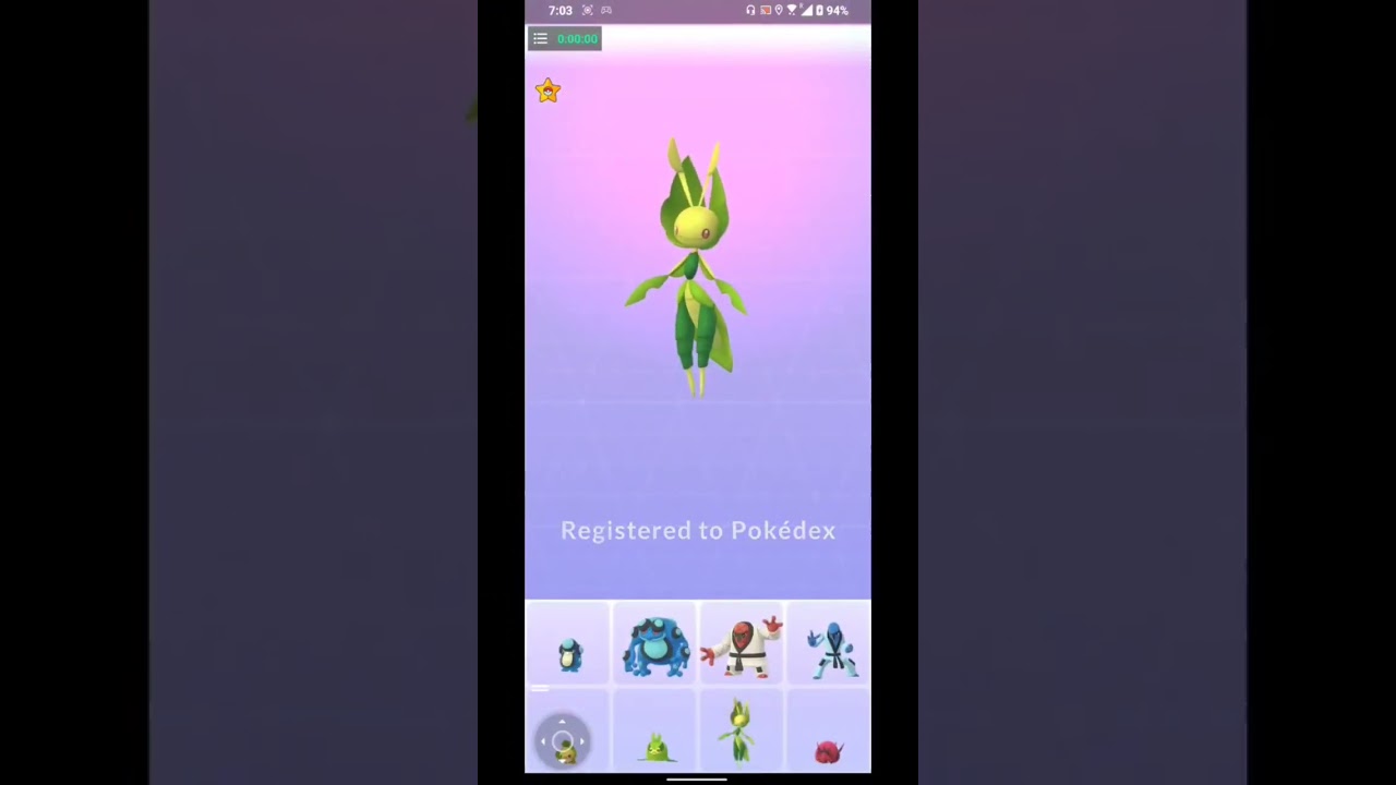 Swadloon evolution to Leavanny pokemon go #pokemongo #swadloon #leavanny #shorts #evolution #pokemon