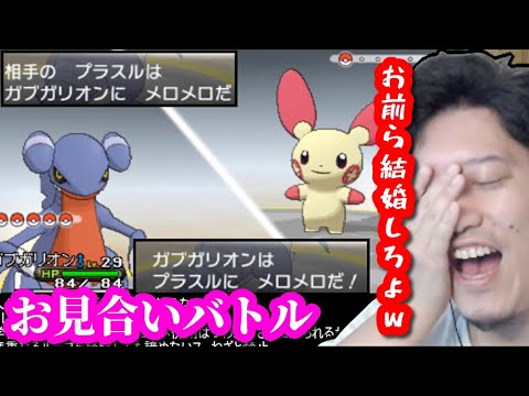 ジム戦中にイチャイチャしだす プラスル✖︎ガバイド を傍観する布団ちゃん　2023/05/26