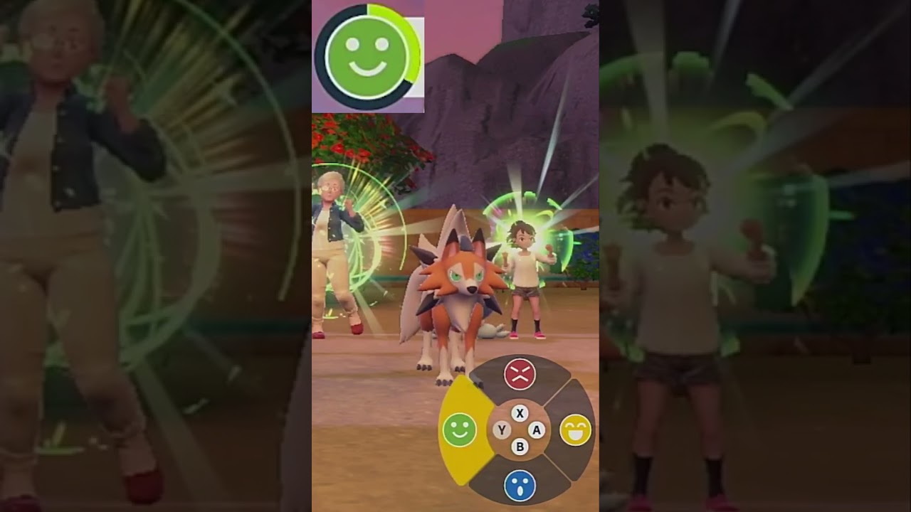 【ルガルガン(たそがれのすがた)】ポケモンエクササイズ【パルデア図鑑No90】#Shorts